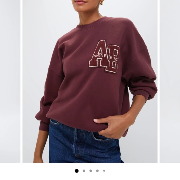 Anine Bing Sweaters - Anine Bing Miles sweatshirt crew neck